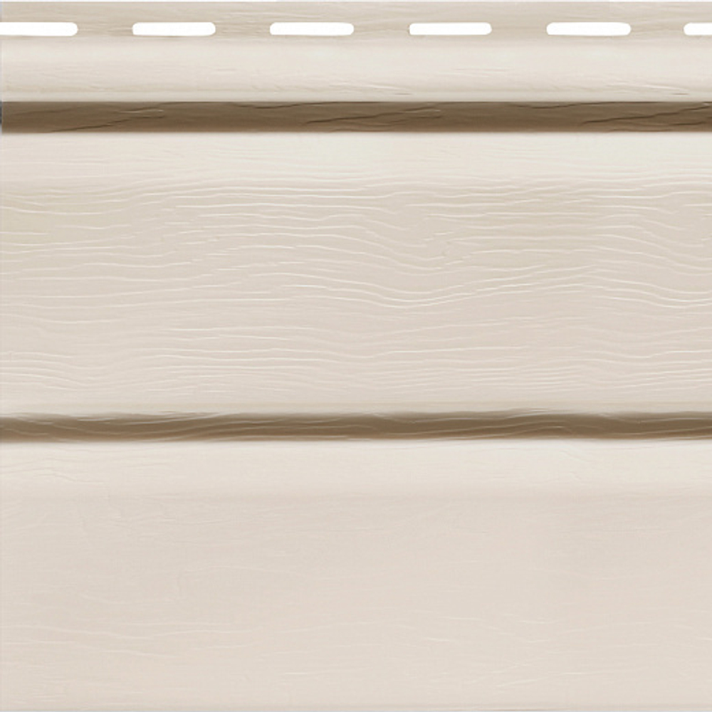 Сайдинг панель слоновая кость коллекция Standart Classic Color 3660х205мм FineBer