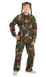 Костюм детский военно-полевой Рип-стоп зел. КМФ