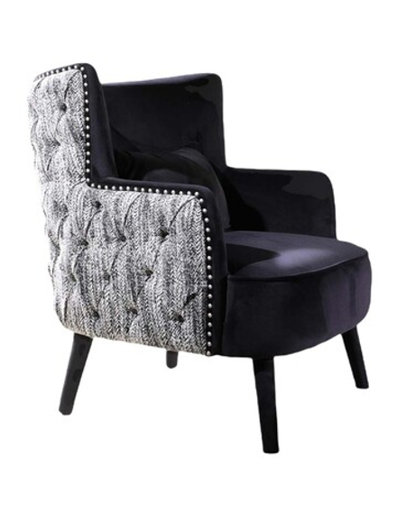 Кресло Ist Casa Барон, 82х82х90 см, черный