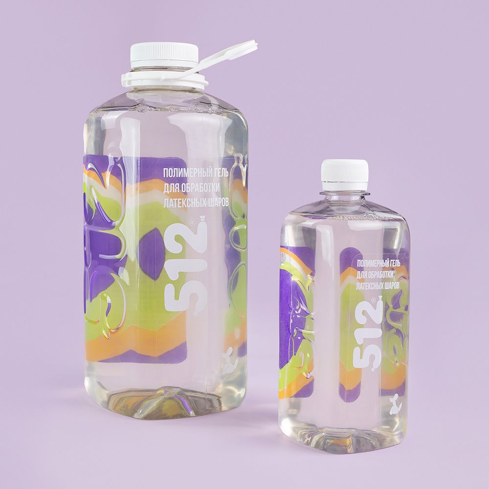 Полимерный гель, для обработки латексных шаров ТМ 512, 0,7 кг.