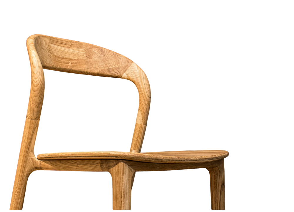 Стул из массива дуба дизайнерский Caro (10 цветов)