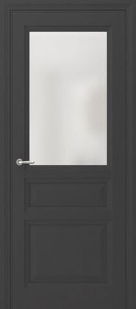 Межкомнатная дверь Фрамир Arta 3 PO Сатинат Маренго софт