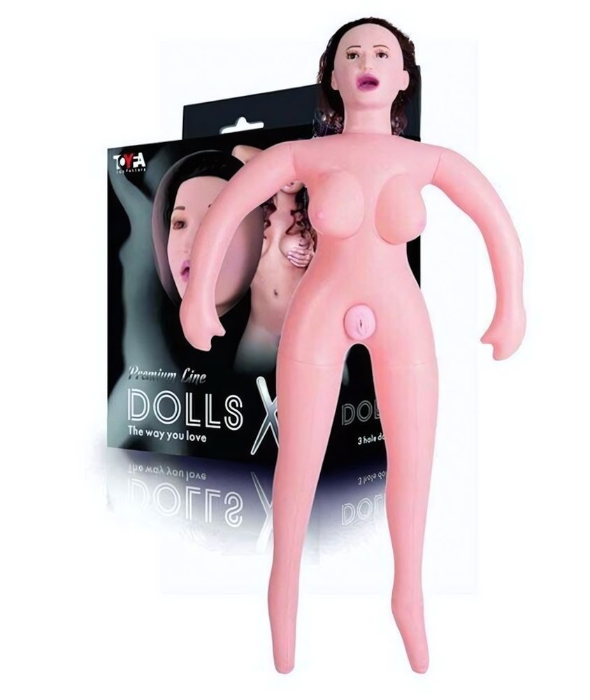 Большегрудая куколка с реалистичной вагиной Dolls X (Цвет: светлокожая)