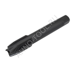 Метчик м/р М22х2,5 Р6М5/М2 ГОСТ 3266-81 BLACK OXIDE, с прямой канавкой, с подточкой ТОЧИНТЕХ