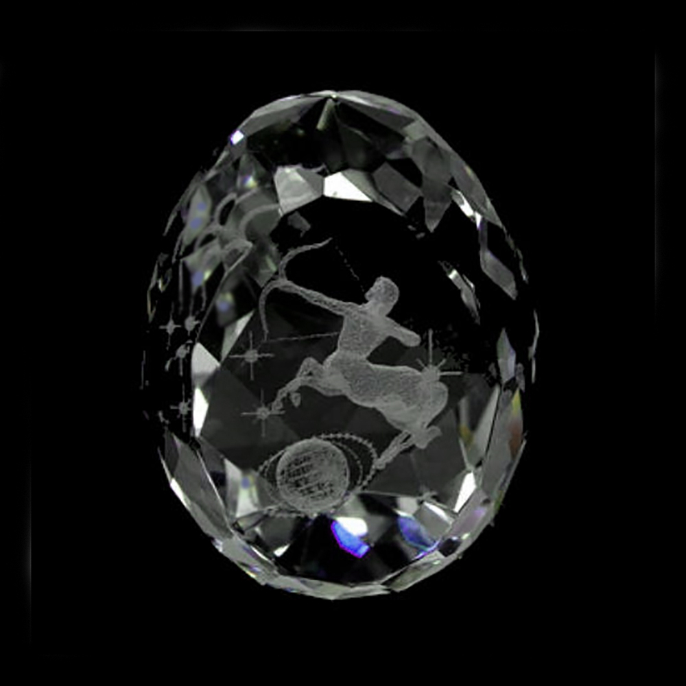 Яйцо малое "Знак зодиака" хрусталь