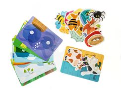 Пластик на липучках "Кто где живет?"