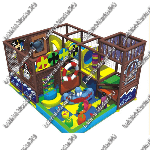 Детский игровой лабиринт "Пиратский крейсер"