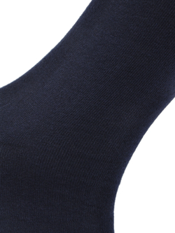 Носки высокие мужские, набор 3 пары, темно-синий