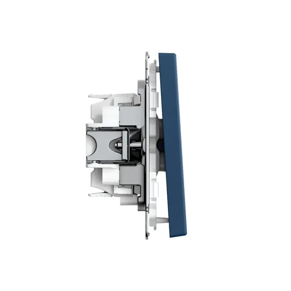 ARTGALLERY Перекрестный ПЕРЕКЛЮЧАТЕЛЬ, 10АХ, механизм, быстрозажим. клем., АКВАМАРИН