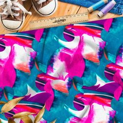 Ткань ниагара уходящий женский силуэт