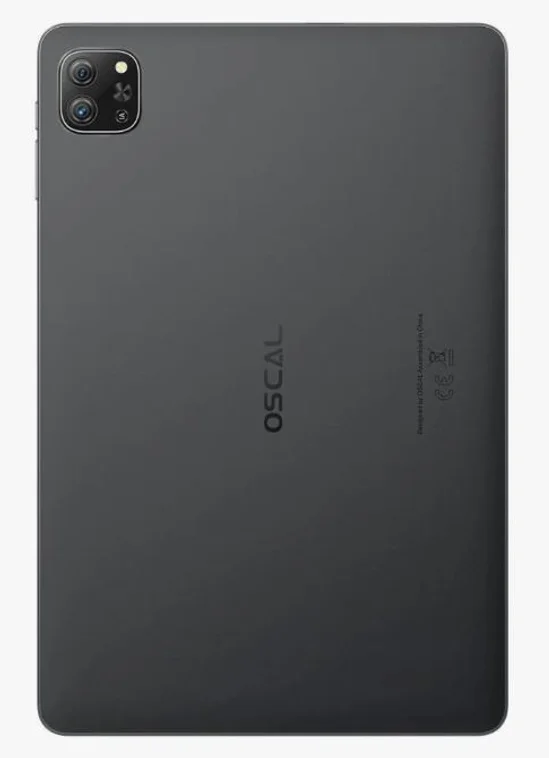 Задняя крышка с рамкой для Oscal  Pad 60 (Серая)