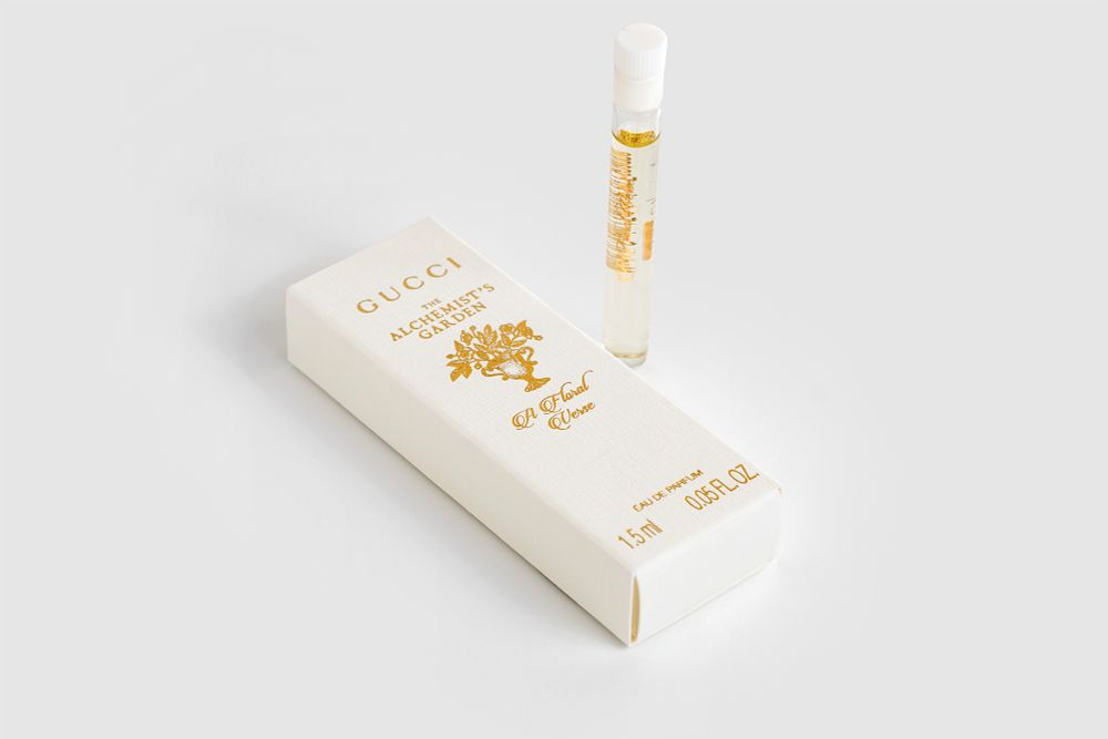 Пробник парфюмерной воды A Floral Verse от Gucci из коллекции The Alchemist's Garden