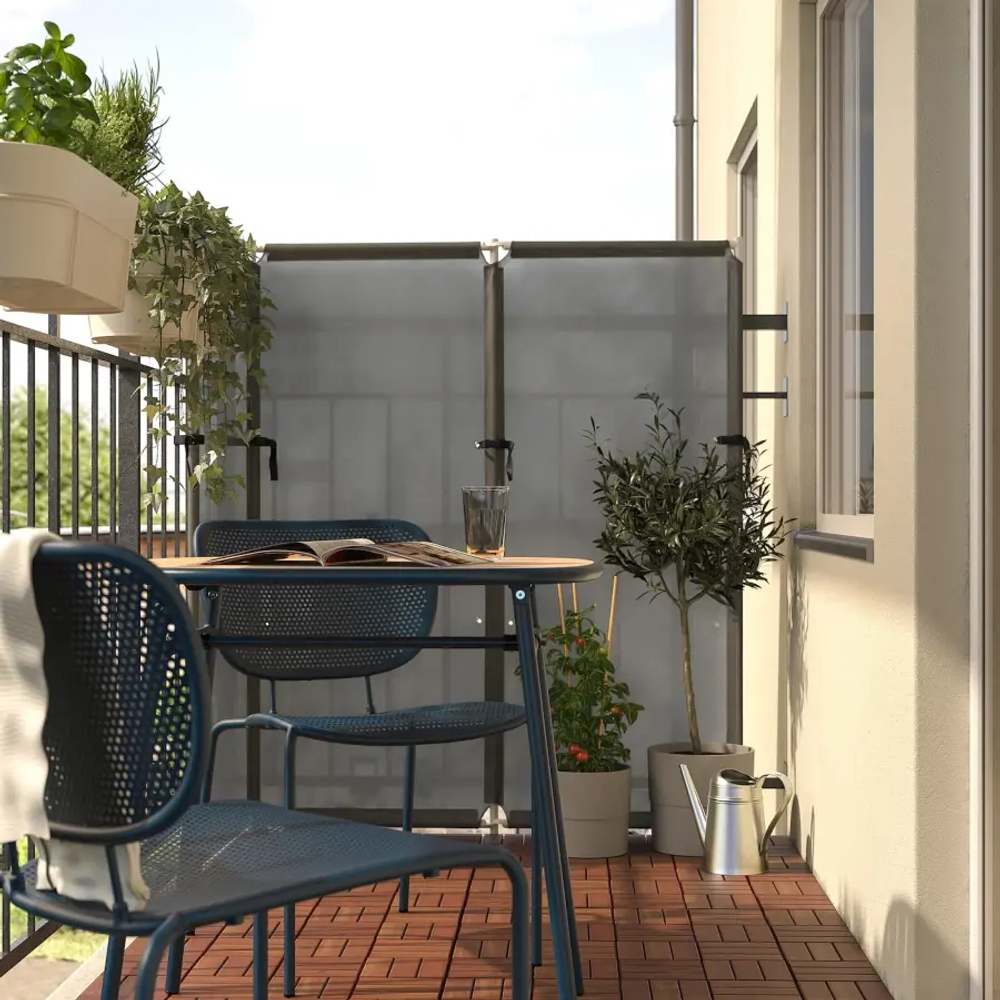 Стул - IKEA DUVSKÄR/DUVSKAR, 80х49х57 см, синий, ДУВСКЕР ИКЕА