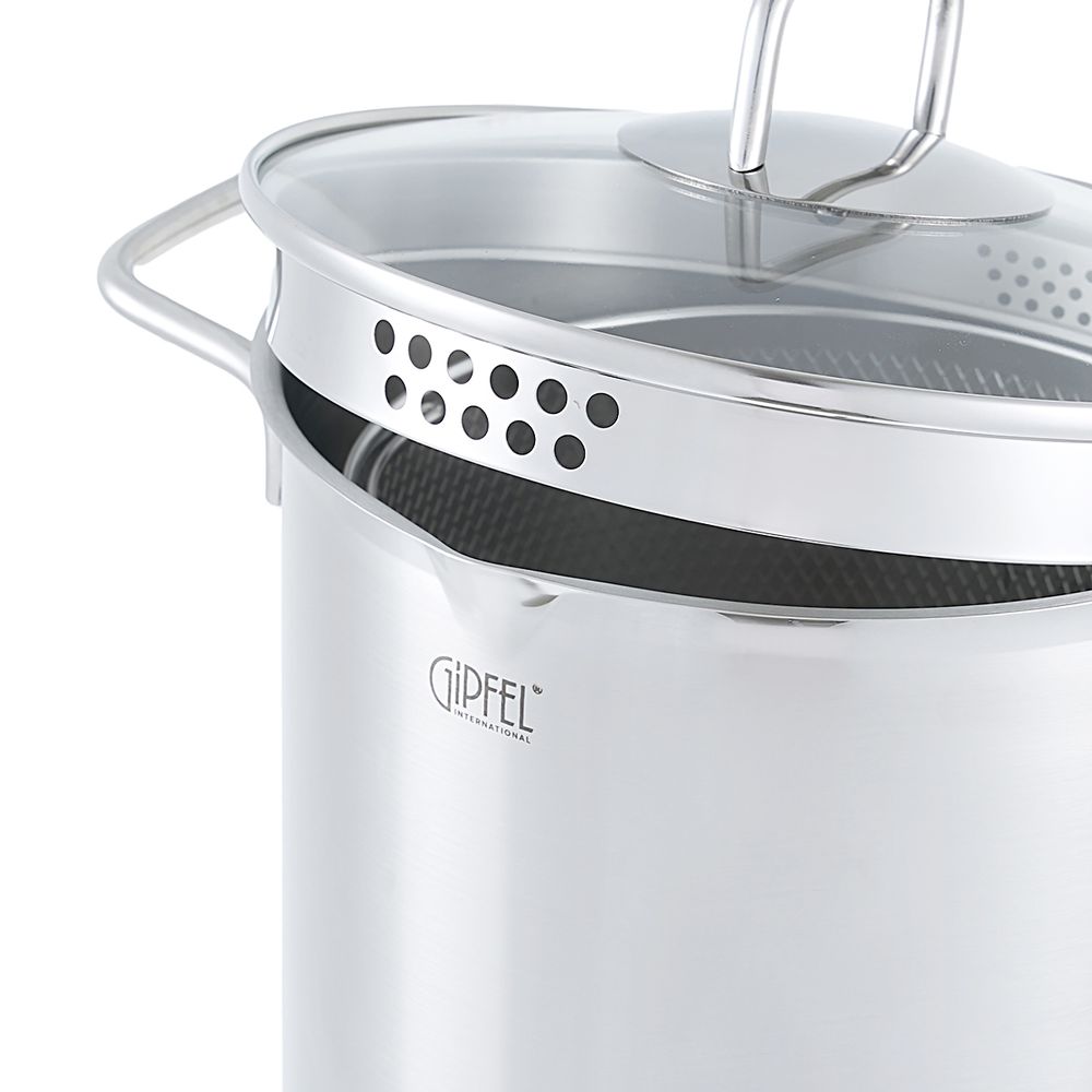 Кастрюля из нержавеющей стали Gipfel Itum 52817 20 см/5,5 л
