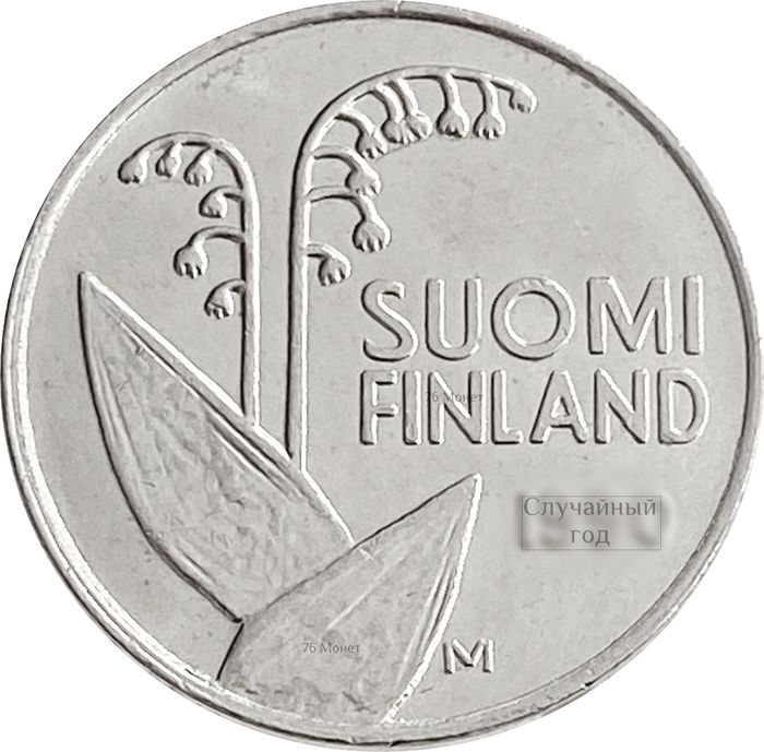 10 пенни 1990-2001 Финляндия XF