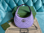Gucci GG Marmont Half-Moon-Shaped Bag
