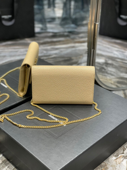 Saint Laurent Uptown Chain Wallet 19 cm