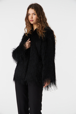 Кардиган из бахромы