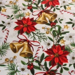 Скатерть 150*180 см «Новогодние колокольчики»