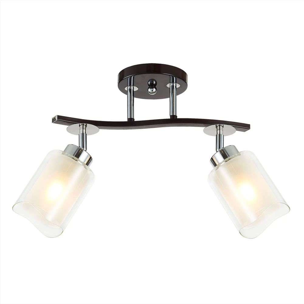 Citilux Фортуна CL156122 Люстра с поворотными плафонами Венге Хром