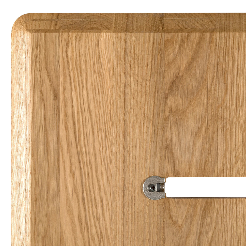 Стеллаж настенный из массива дуба Берг 3