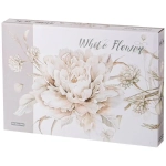 Блюдо фарфоровое 26,5*18см «WHITE FLOWER»