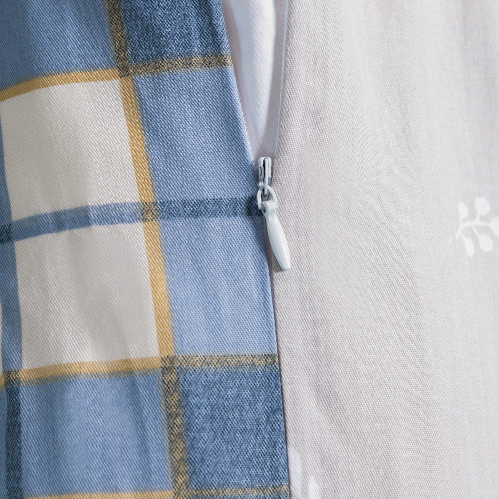 Комплект постельного белья Делюкс Сатин 100% хлопок на резинке LR442