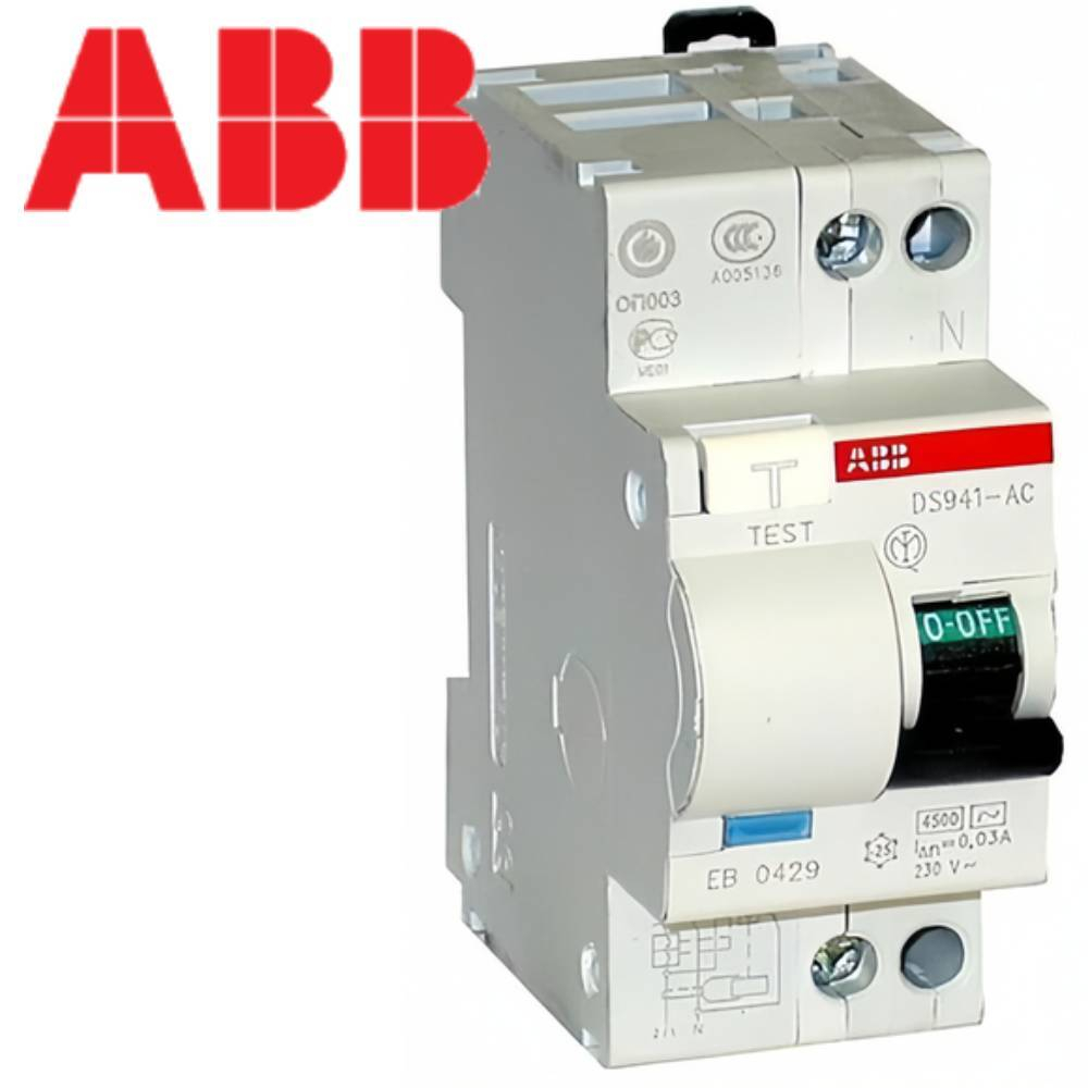 Дифференциальный автоматический выключатель ABB DSH 941 10A (оригинал)