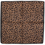 Бандана пляжная «Summer collection», принт леопард, 55*55см (в индивид. пакете)