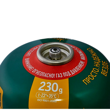 Баллон газовый  230г Tourist TBR-230  -23°С +35°С