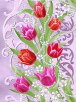 Набор из 2-х вафельных полотенец в подарочной упаковке, 100% хлопок, Россия.