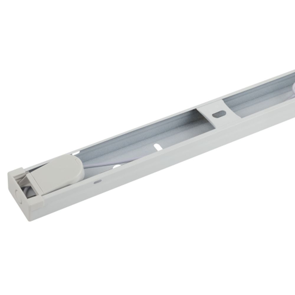 Светильник ЭРА SPO-801-0-001-060 IP20 под 1 светодиодную лампу T8 G13 LED 600мм до 20Вт | Линейные светильники IP20 под лампу T8 LED