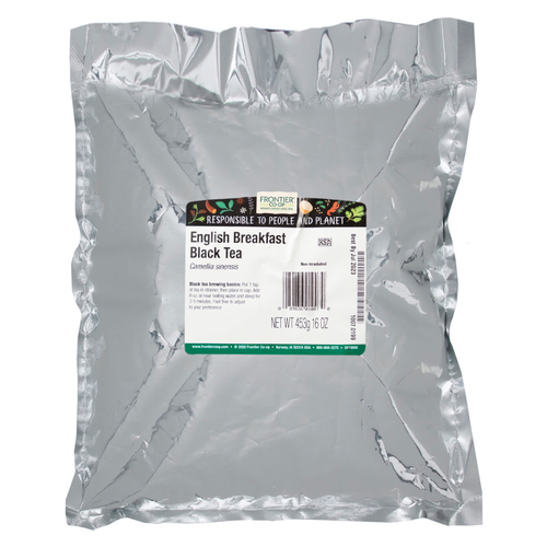 Frontier Co-op, чёрный чай «Английский завтрак», 453 г (16 унций)