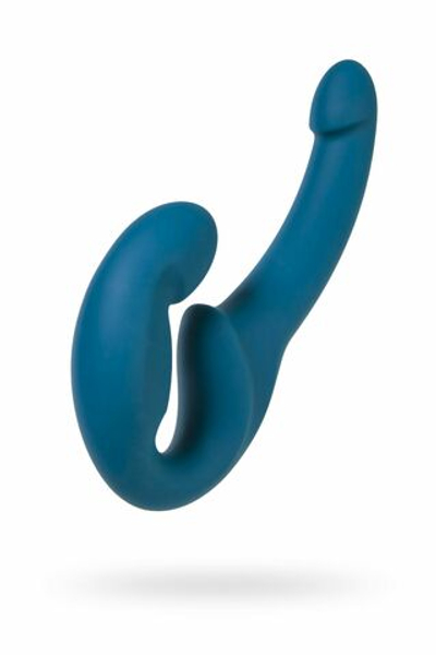 Бирюзовый безремневой страпон Share Lite (Цвет: бирюзовый)