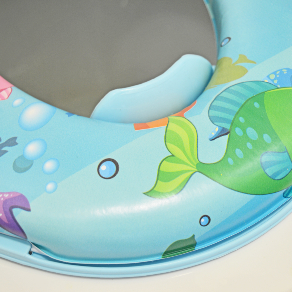 Сиденье для унитаза детское с ручками "Softy starlux kids"