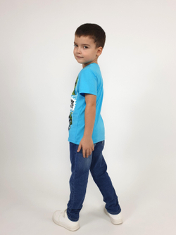 5-136-2 Футболка для мальчика Лунева