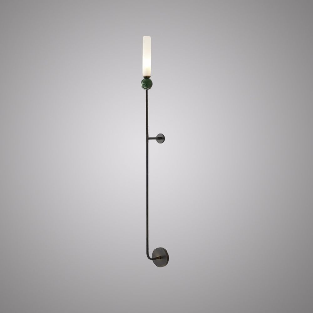 Настенный Светильник Cylinder Wall H115 Black By Imperiumloft