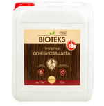 Пропитка для защиты дерева Bioteks Огнебиозащита, 2 класс