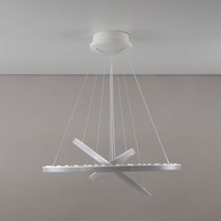 Citilux Электрон Смарт CL710A104S Умная люстра подвесная Белая