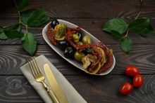 Маслины Pinar Royal с вялеными томатами 1 кг