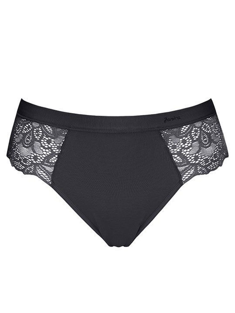 Трусики-слипы с кружевом Belle-Cotton (Размер: L) (Цвет: телесный)