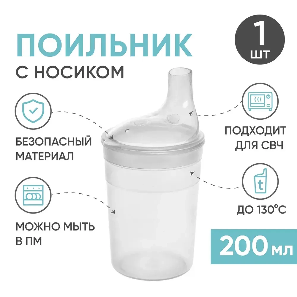 Поильник  для взрослых Beside 200мл