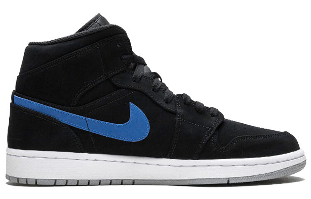 Кроссовки Jordan Air Jordan 1 Mid Black Red Royal