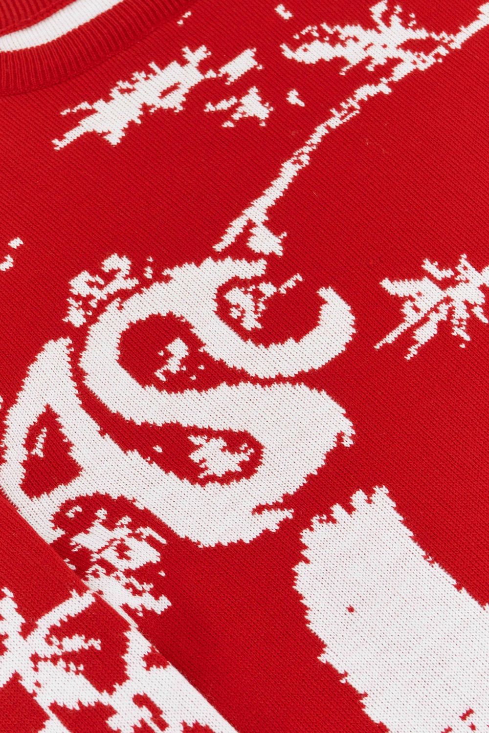 Свитер Ascension Candy Flip Двухсторонний красный/белый