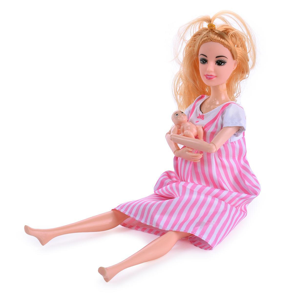 Кукла тип Модель на шарнирах с аксесс. 34см, коробка DXB11