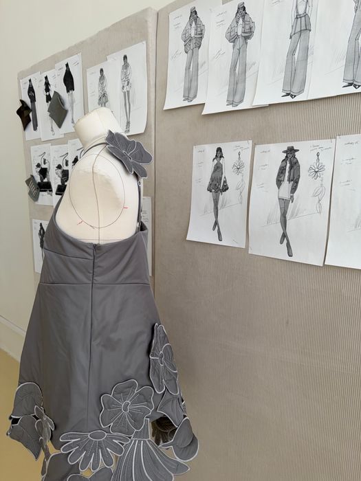 ПЛАТЬЕ ЮНИС СЕРЫЙ