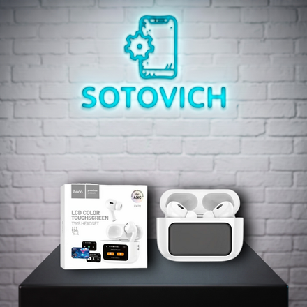 Беспроводные наушники Bluetooth Hoco EW72 (TWS, с дисплеем, вакуумные)