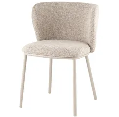 Стул Fluit, светло-серый, серые ножки