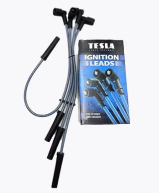 Провода свечные 2108-2110 инжектор 8кл силикон TESLA ОРИГИНАЛ T395S