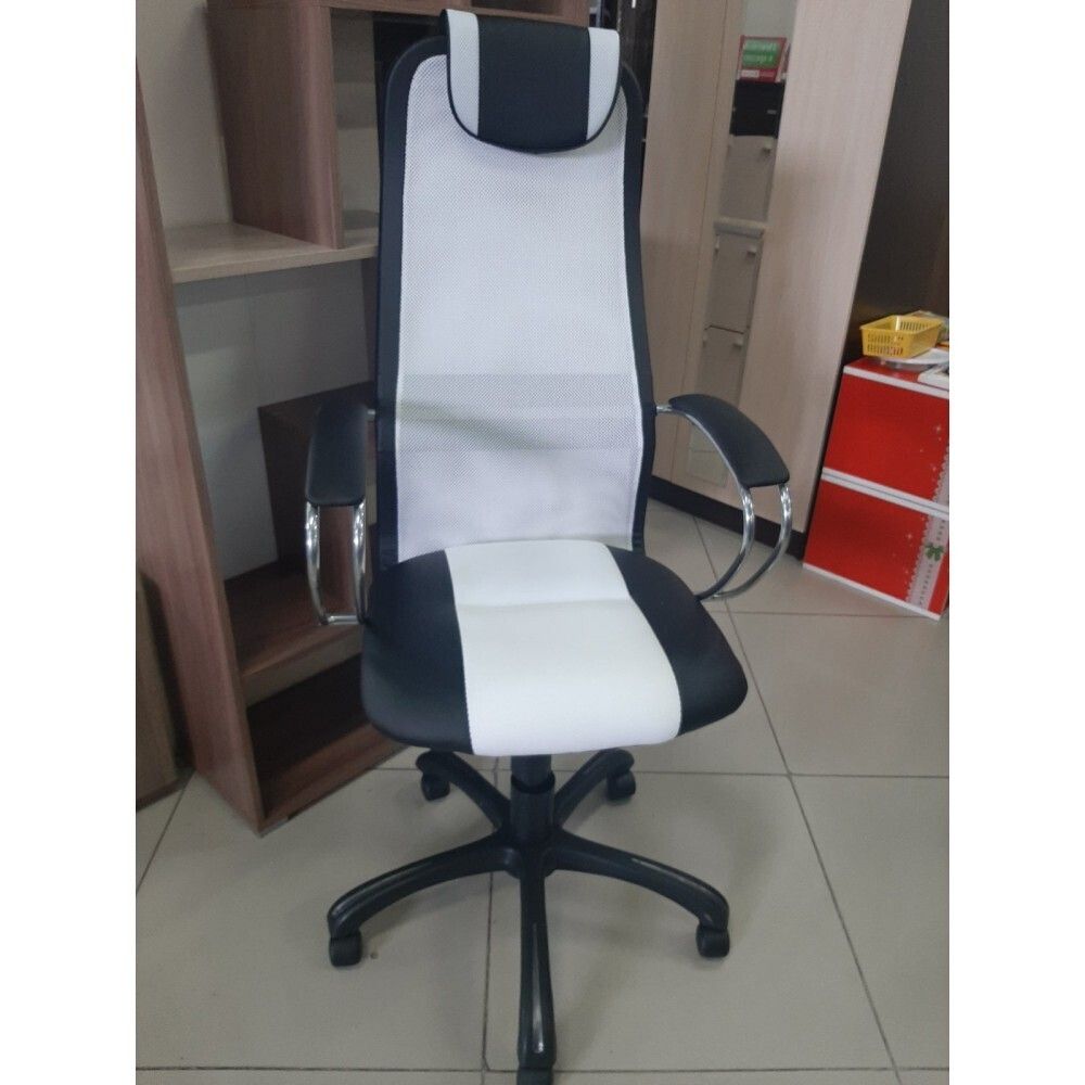 Кресло Элегия L 1 сетка подлокотники Хром пятилучие директор